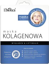 Zdjęcie L'biotica Maska kolagenowa na tkaninie - wygładza i liftinguje 23 ml - Olsztyn