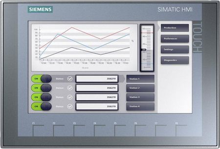 Siemens Wyświetlacz rozszerzający 24 V/DC 6AV2123-2JB03-0AX0