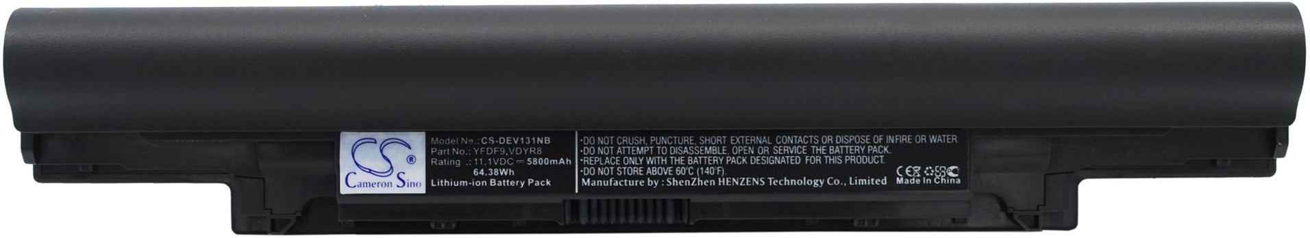 Batteria 11.1V 65Wh Per Dell Latitude 3340 E V131 - Ricambio Originale Con Protezioni - Foto 6