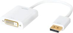Zdjęcie LogiLink Adapter Displayport 1.2 Do DVI Aktywny (CV0058B) - Ciechocinek