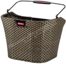 Zdjęcie KLICKfix Koszyk rowerowy Structura - Brązowy - Golub-Dobrzyń