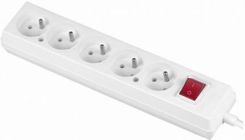Zdjęcie Plastrol 5 Gn.. z przeł. 1.5m 10A Biały (PS-570WS/1,5) - Ostrołęka
