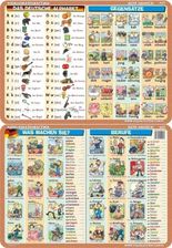 Zdjęcie Visual System Podkładka edukacyjna Język niemiecki Das Deutsche Alphabet Gegensatze Berufe Was Machen Sie  - Warszawa