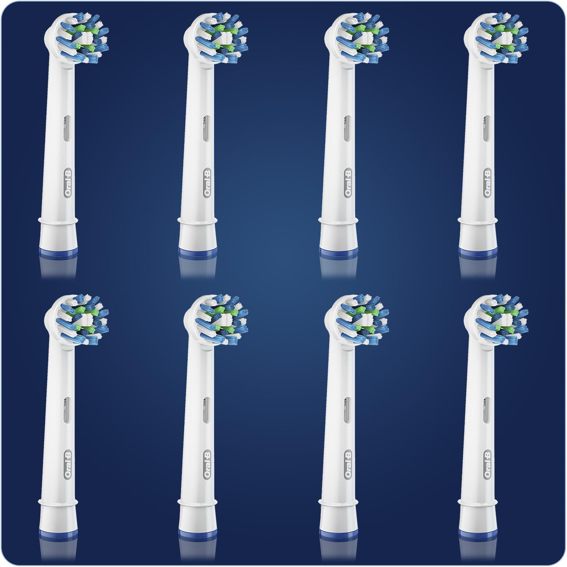 Oral-B CrossAction Końcówki 8 sztuk (EB50-8) - zdjęcie 3 Oral-B CrossAction Końcówki 8 sztuk (EB50-8)