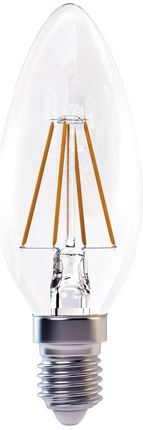 EMOS LED żarówka Filament CANDLE ciepła biel (8592920006269)