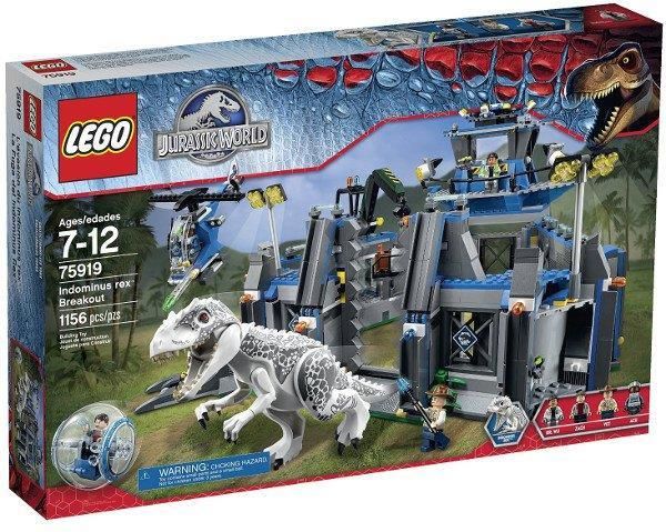 Lego Jurassic World Indominus Rex Na Wolności