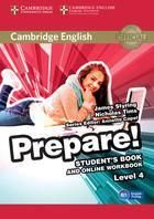 Cambridge English Prepare! Level 4 Students Book and Online Workbook