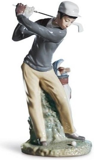 スポーツ LLADRO Lladro Figura Golfiarz (1004824) - Opinie i atrakcyjne ceny
