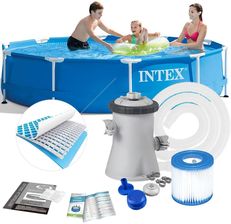 Basen Intex Frame Pool Set Rondo 28202 305x76cm - zdjęcie 1