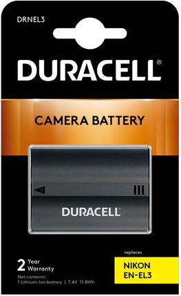 Duracell DRNEL3 Nikon EN-EL3 EN-EL3a EN-EL3e zamiennik