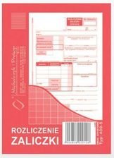 Zdjęcie Michalczyk & Prokop Rozliczenie zaliczki A6 40 kartek (409-5) - Libiąż