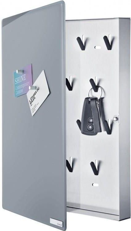 Blomus Velio Magnetyczna skrzynka na klucze pionowa szary 40x30x5 B65368 - zdjęcie 1 Blomus Velio Magnetyczna skrzynka na klucze pionowa szary 40x30x5 B65368