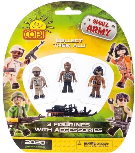 Cobi Small Army 3 Figurki Z Akcesoriami 2020