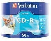 Verbatim CD-R 700MB 50 Szt. Spindle (43794)