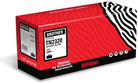 Passo Toner do Brother DCP L2540 | HL L2340 Black ZTB2320 (TN2320 / TN-2320) 2600 str.