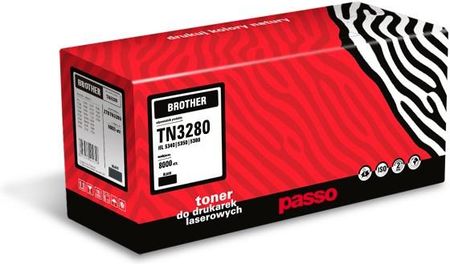 Passo Toner do Brother HL 5340 | 5350 Black ZTBTN3280 (TN3280 / TN-3280) 8000 str.