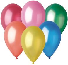 Zdjęcie GoDan Balony metaliczne różnokolorowe 100 szt. - Malbork