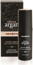 Macrovita ARGAN & OLIVE liftingujące serum na twarz, szyję i dekolt TimeCode™ Formula 30ml