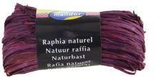 Maildor Rafia Naturalna 50 G Ciemnoróżowa