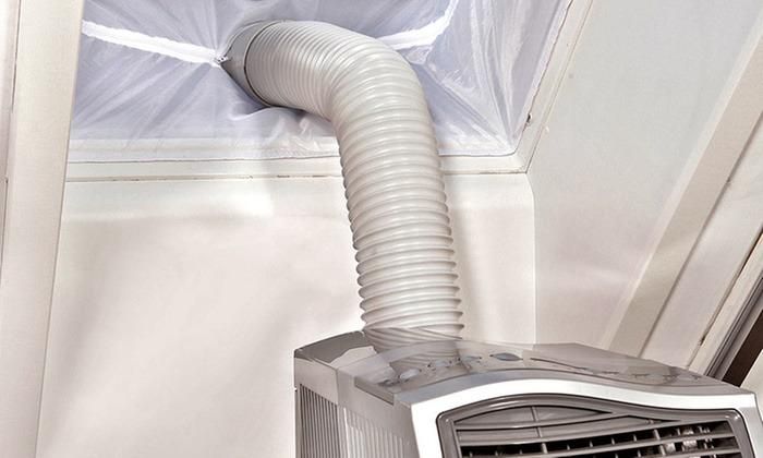 TROTEC Uszczelnienie Okna AirLock 100 Do Przenośnych Klimatyzatorów 6.100.002.001 - zdjęcie 7 TROTEC Uszczelnienie Okna AirLock 100 Do Przenośnych Klimatyzatorów 6.100.002.001