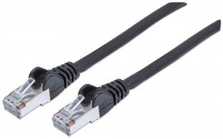 Intellinet Kabel Sieciowy Cat.6 S/FTP AWG 28 RJ45 15m Czarny (735858)