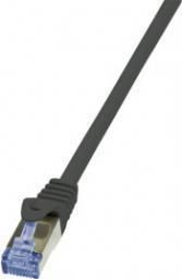 LogiLink Kabel Sieciowy Cat.7 S/FTP AWG 26/7 RJ45 3m Czarny (CQ4063S)