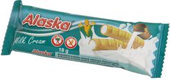 Zdjęcie Alaska Rurki Kukurydziane Nadziewane Mlecznym Kremem Bezgl. 18g - Małomice