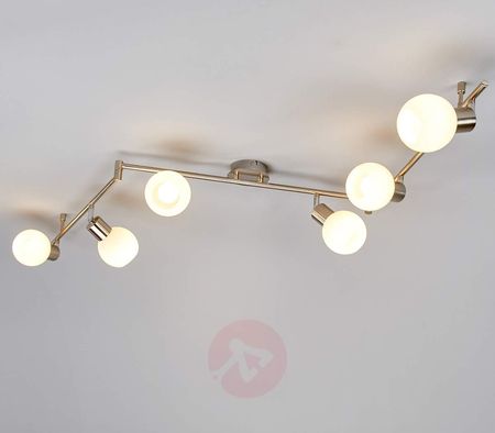 Lampenwelt Elaina – Led 6-Pkt. Matowy Nikiel (s22321nk.om.6z)
