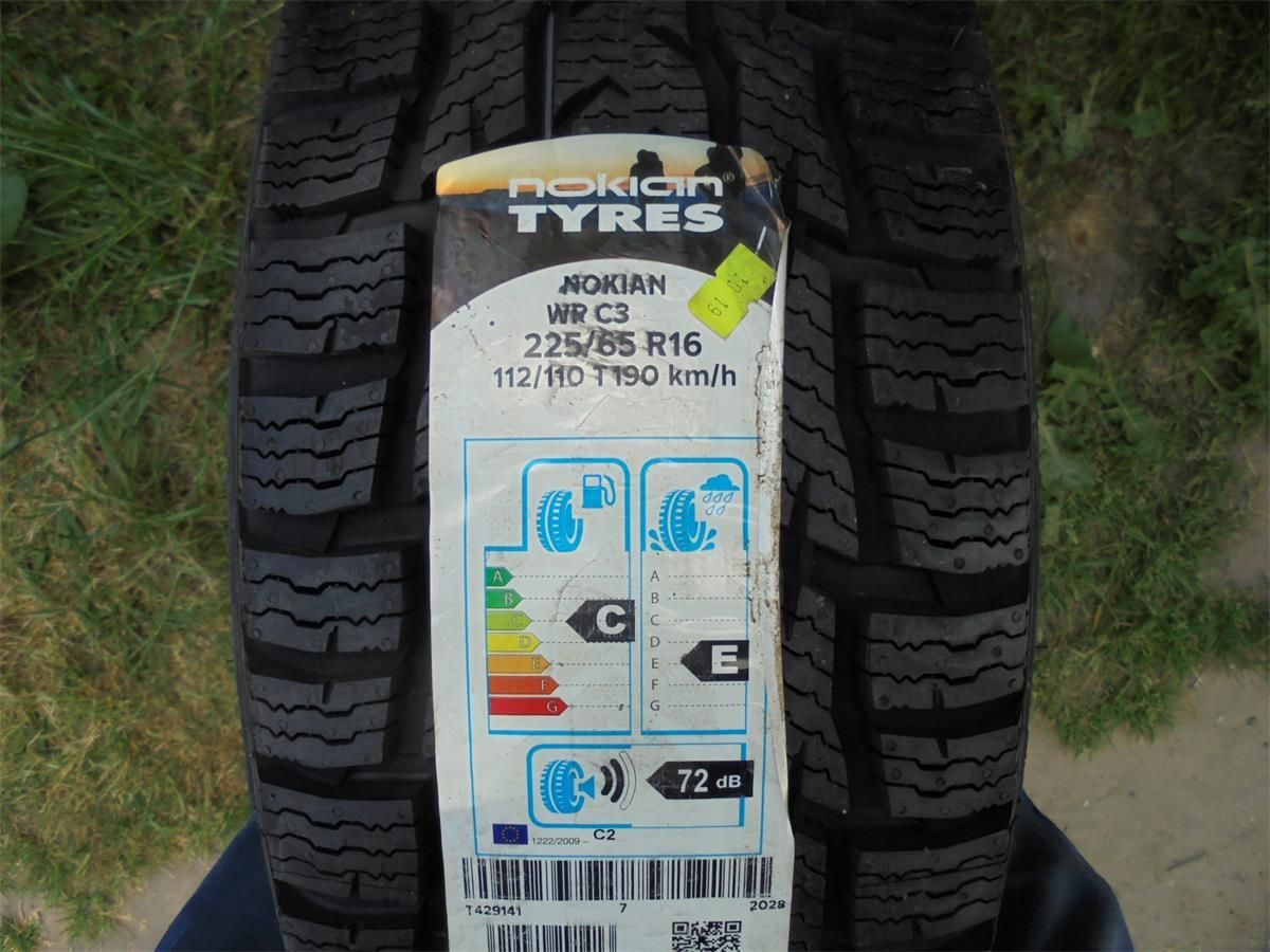 Pneumatico Nokian WR C3 205/65/R16 107 T - Trasporti, Etichetta E/C/72, Nuovo, Invernale