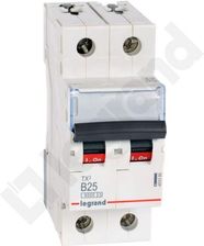 Zdjęcie Legrand Wyłącznik nadprądowy S302 B25 TX3 25A 6kA 403389 - Brzeg
