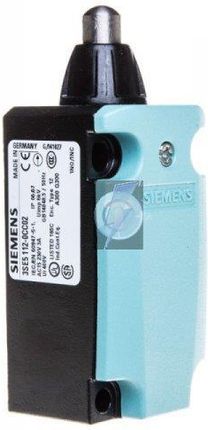 Siemens Wyłącznik krańcowy migowy trzpień 1r 1z ip66/67 37.3/40.5/103.3mm stal/metal sirius 3SE5112-0CC02