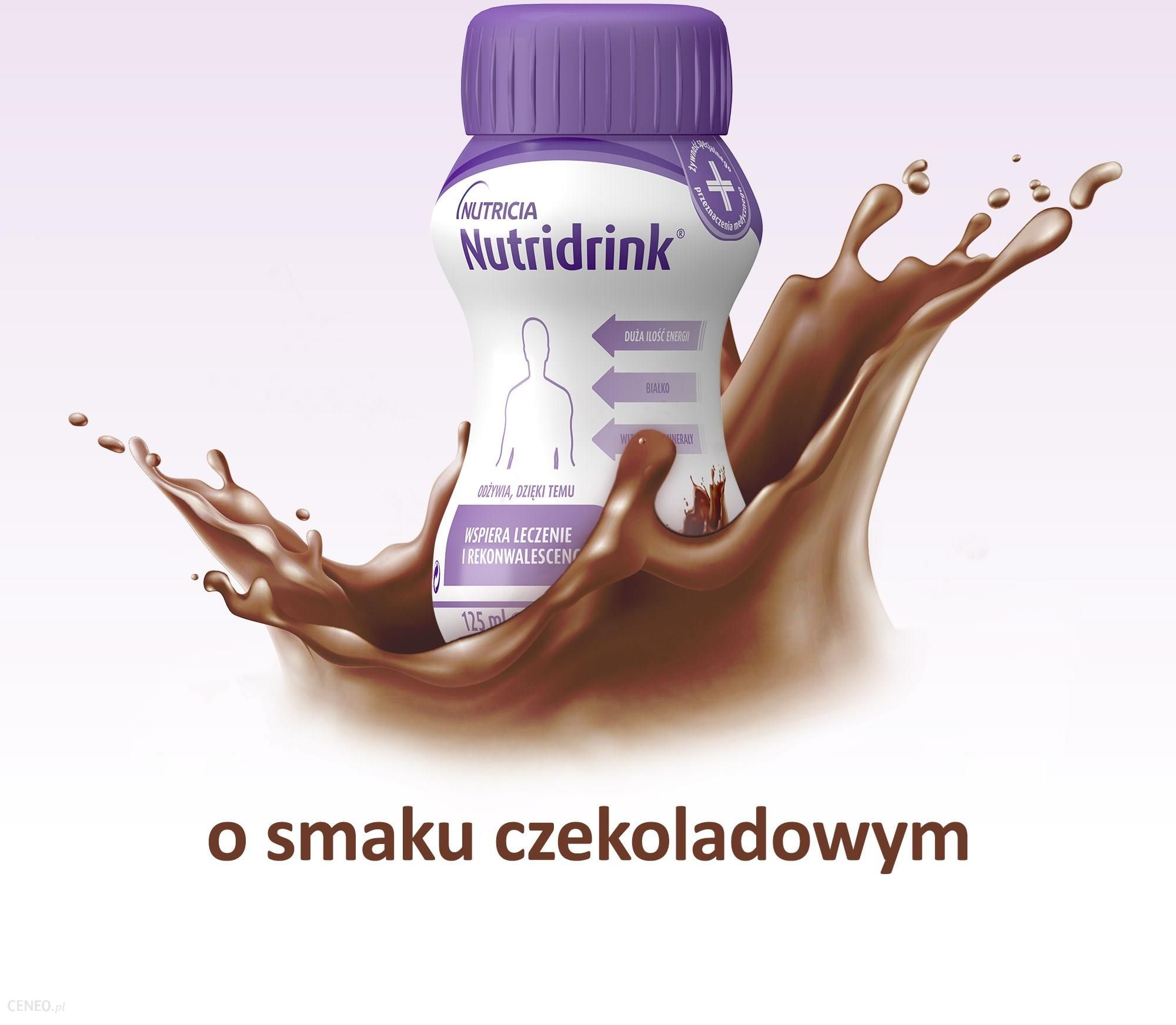 Nutridrink Standard preparat odżywczy smak czekoladowy 4x125 ml