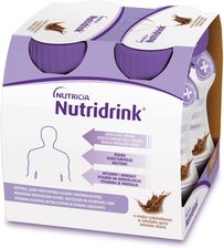 Nutridrink Standard preparat odżywczy smak czekoladowy 4x125 ml - Żywienie medyczne