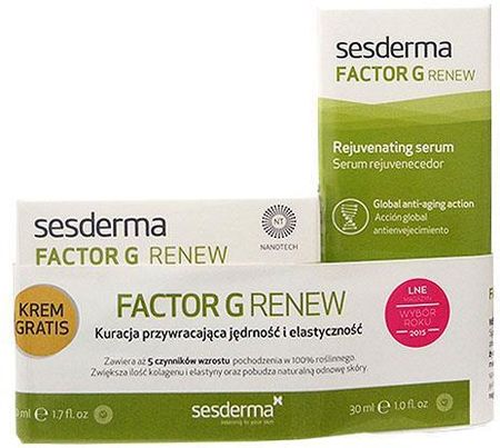 Sesderma Factor G Renew Krem liposomowy 50ml + Serum liposomowe 30ml