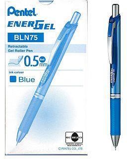 Pentel Długopis Automatyczny Bln75 Energel Niebieski