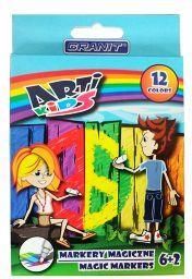 Granit Markery Magiczne Arti Kids 12 Kolorów M145