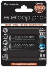 Zdjęcie Panasonic Eneloop Pro Blister R6/AA 2500 mAh 2szt. (BK-3HCDE-4BE) - Golub-Dobrzyń