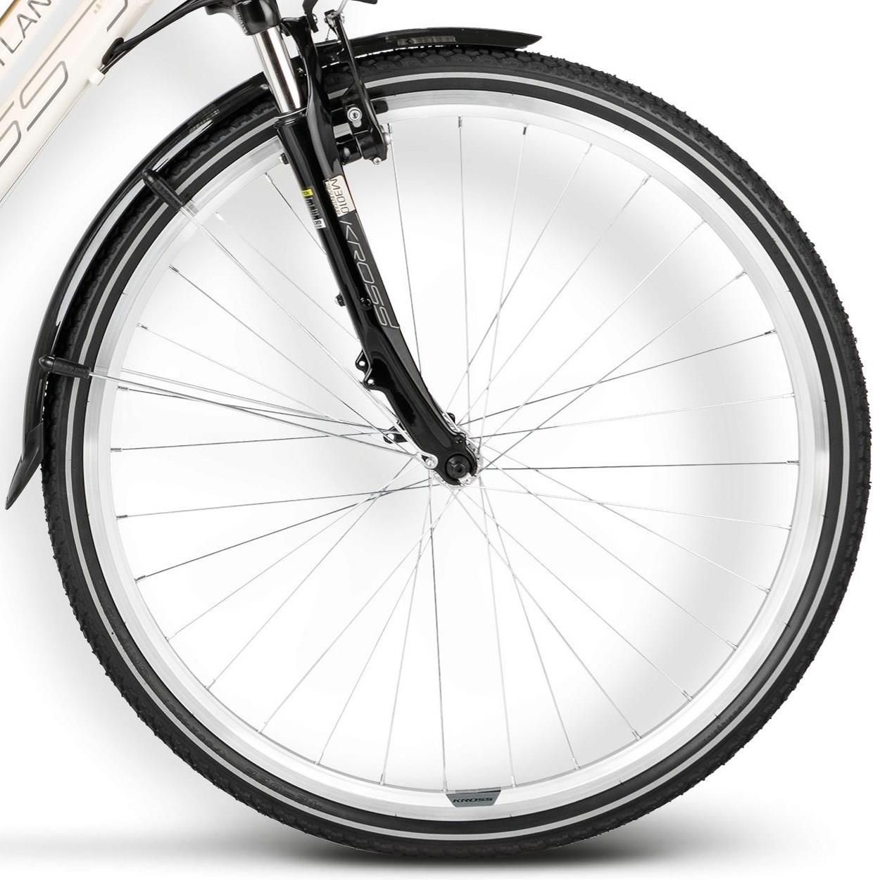 Rower Kross Trans Atlantic Kremowy Brązowy 2016 Rowery Turystyczne