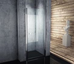 Atrium wnękowe otwierane na zwenątrz i do wewnątrz Ancona 90cm QP1090