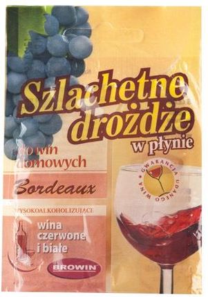 BIOWIN Drożdże winiarskie w płynie BORDEAUX 20 ml