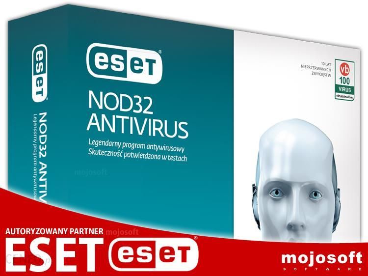 ESET NOD32 AntiVirus 1PC/2Lata Odnowienie (ENAK1D2Y)
