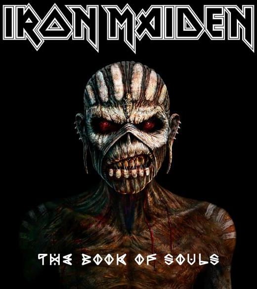 Iron Maiden The Book of Souls サイン入り RARE IRON MAIDEN