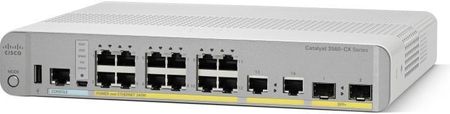 Cisco 3560-Cx Switch 12 Ge Poe+ Uplinks Sfp And 2 X 1G Copper Ip Base (Ws-C3560Cx-12Pc-S)