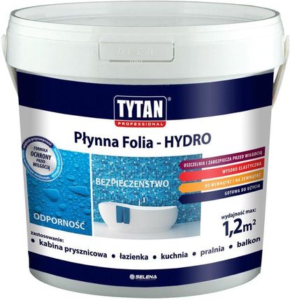 TYTAN PROFESSIONAL Folia w płynie 1,2 kg Hydroizolacja