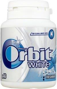 Wrigley Orbit 46szt White Fresh Mint Guma Do Żucia Bez Cukru 64g