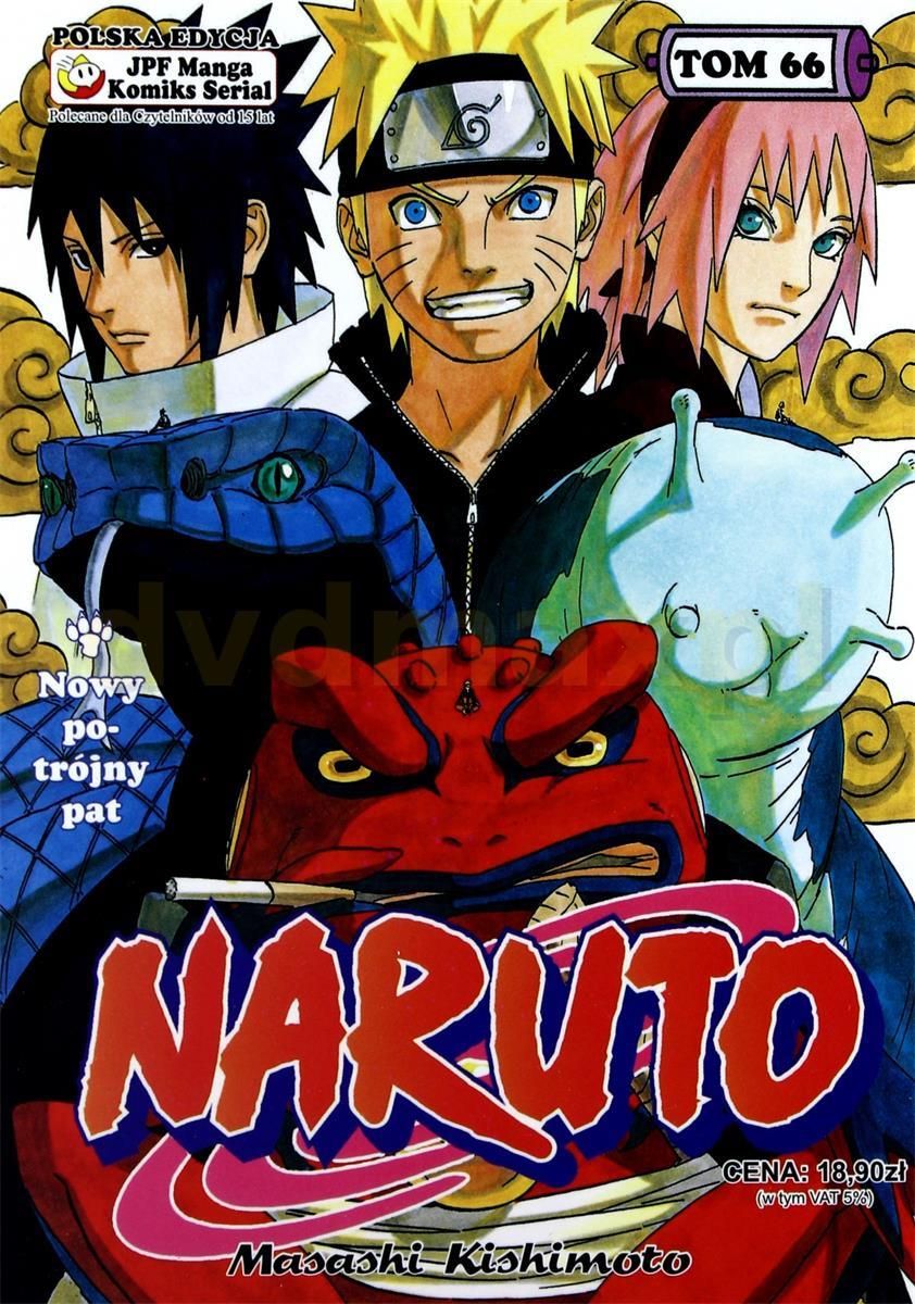 Wystawiam do sprzedaży mangę NARUTO 66, autor <b>Kishimoto</b> <b>Masashi</b>, wydawnictw...