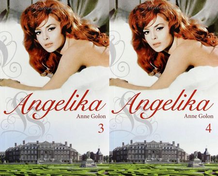 Angelika tomy 3+4 Angelika Droga do Wersalu cz. 1 i 2 Anne Golon Pakiet [2xKSIĄŻKA]