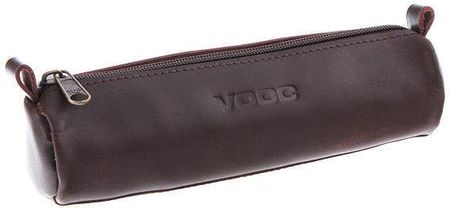 Piórnik na długopisy VOOC Vintage P9 Brązowy