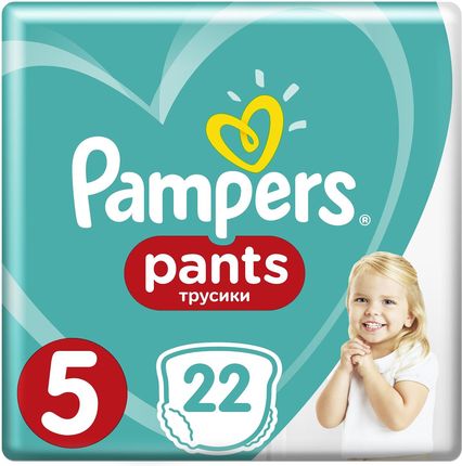 Pampers Pants rozmiar 5, 22 pieluchomajtki