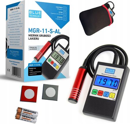 Miernik grubości lakieru BlueTechnology MGR-11-S-AL